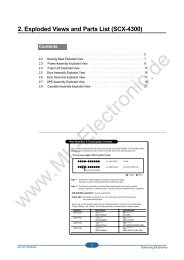 2. Exploded Views and Parts List (SCX-4300) - MK Electronic