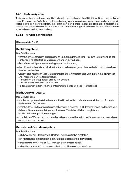 Thüringer Kultusministerium Lehrplan für das Gymnasium - Thillm