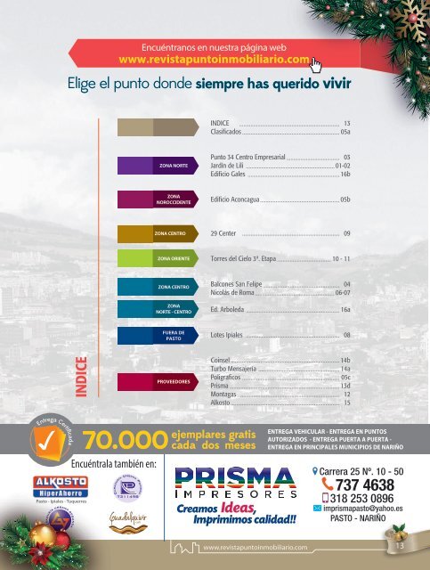 REVISTA PUNTO INMOBILIARIO DICIEMBRE 2018