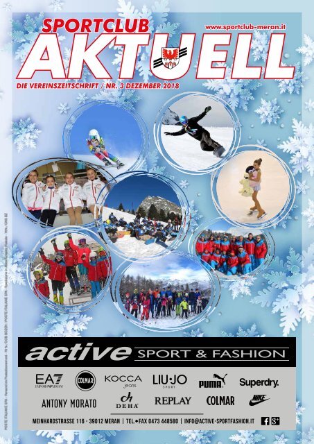 Sportclub Aktuell - Ausgabe Dezember  2018