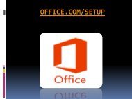 Visit office.com/setup  for office setup and install