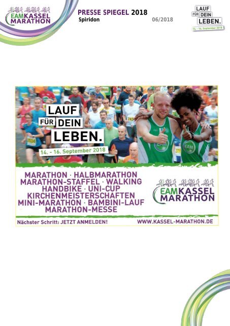 Pressespiegel EAM Kassel Marathon 2018