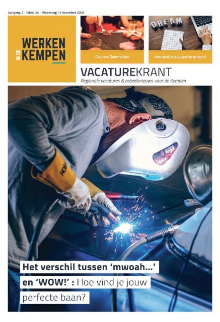 Vacaturekrant