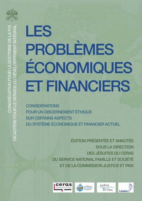 Les problèmes économiques et financiers (Œconomicae et pecuniariae quaestiones)