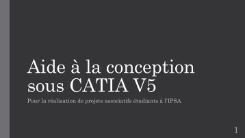 Cours-CATIA-Quy