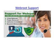 Webroot Support-Customer Service Toll Free Number