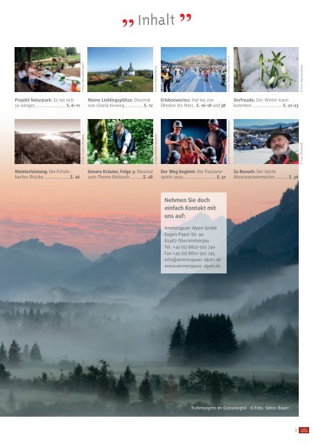 3. Naturpark Magazin "Natürlich"