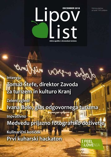 Revija Lipov list, december 2018