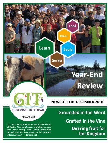 GIT Newsletter [1812] - December 2018