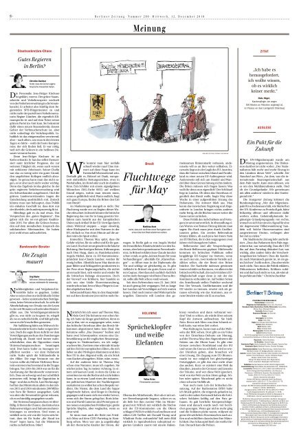 Berliner Zeitung 12.12.2018