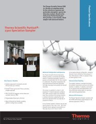 Thermo Scientific Partisol®- 2300 Speciation Sampler