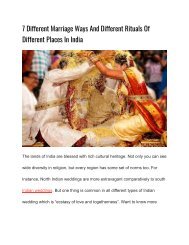 7 Different Marriage Ways And Different Rituals Of Different Places In India (1)