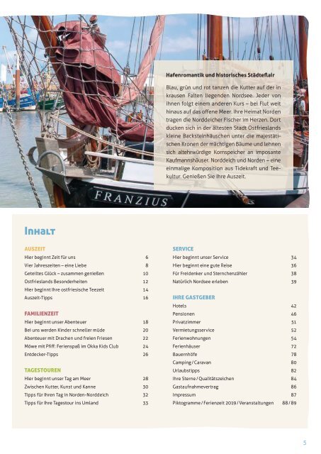 Norden-Norddeich Reisejournal 2019