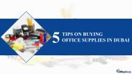 How To Save Money While Buying Office Supplies In Dubai?