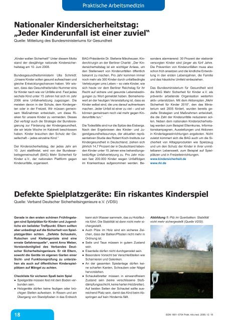 Defekte Spielplatzgeräte: Ein riskantes Kinderspiel - BsAfB eV