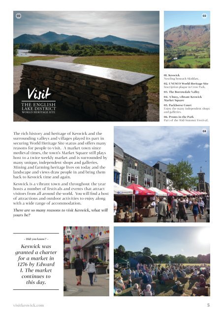 Visit Keswick The Lake District 2019