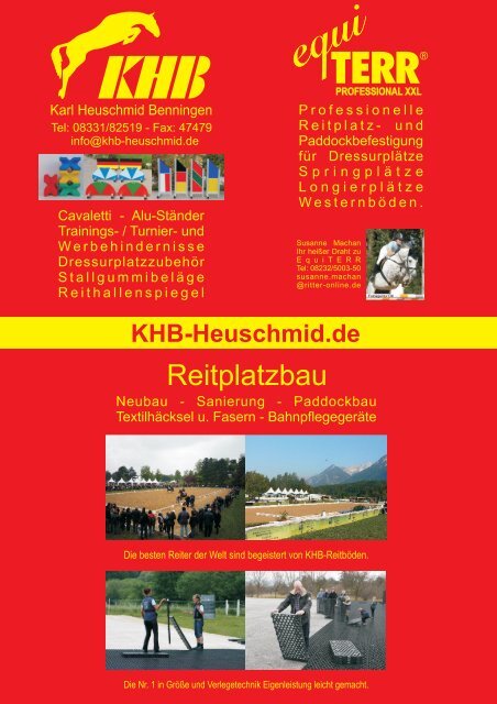 Hengsttage des Deutschen Sportpferdes - Körkatalog 2019