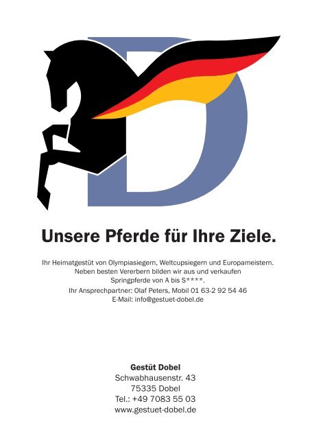 Hengsttage des Deutschen Sportpferdes - Körkatalog 2019