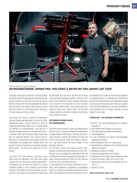 Musiker Magazin 3/2018