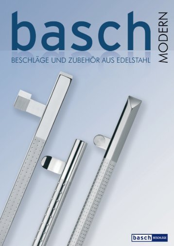 Basch Edelstahl-Katalog