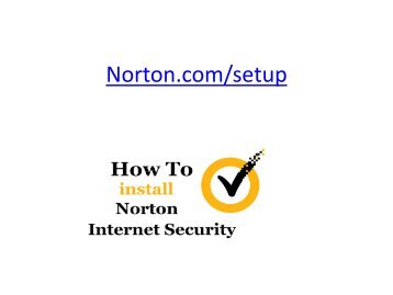 norton.com/setup - Download, Install Norton Setup