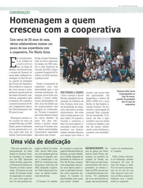 Jornal Cocamar Abril 2017
