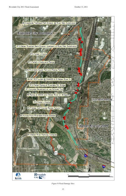 Weber River Flood Damage Assessment - Riverdale City