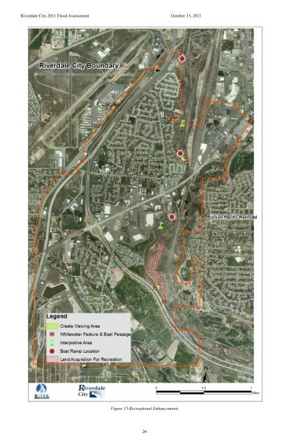 Weber River Flood Damage Assessment - Riverdale City