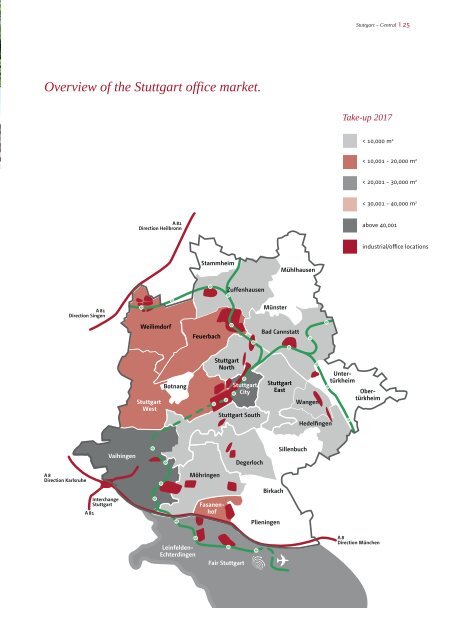 E & G Real Estate office market report Stuttgart 2017-2018
