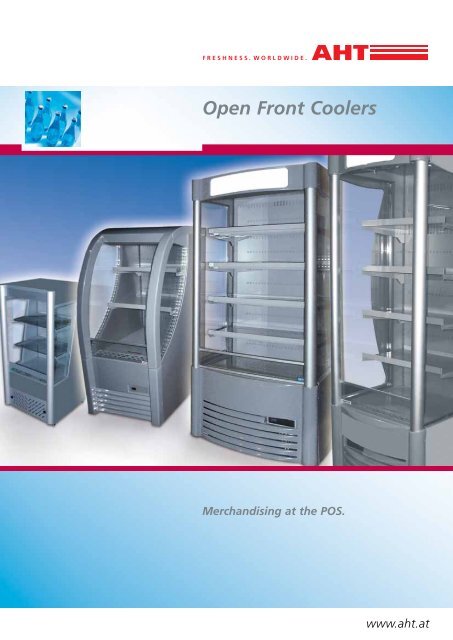 Open Front Coolers - AHT
