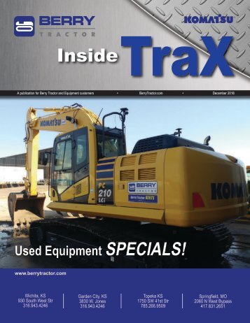 Berry Tractor Inside Trax - Fall/Winter 2018