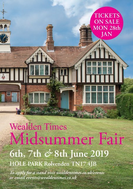 Wealden Times | WT203 | January 2019 | Interiors supplement inside