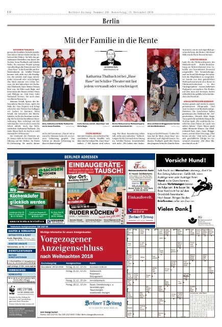 Berliner Zeitung 13.12.2018