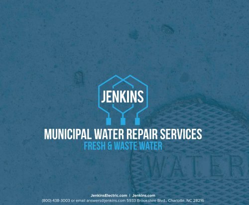 Jenkins Municipal Water Services Data Sheet