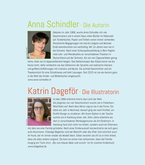 Anna Schindler/Katrin Dageför: Bis zum blauen Meer und zurück