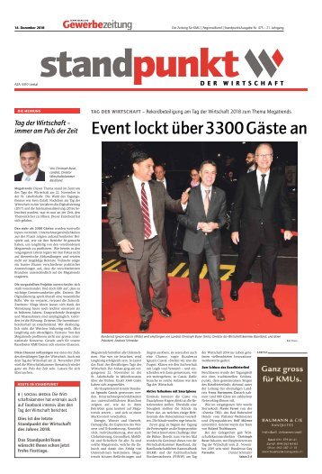 Standpunkt 475, 14.12.2018