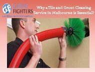 Tile and Grout Cleaning Company in Melbourne