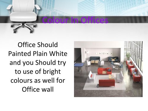 Modern and unique office furniture