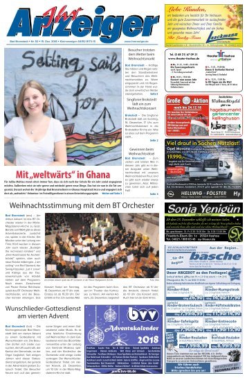 Ihr Anzeiger Bad Bramstedt 50 2018