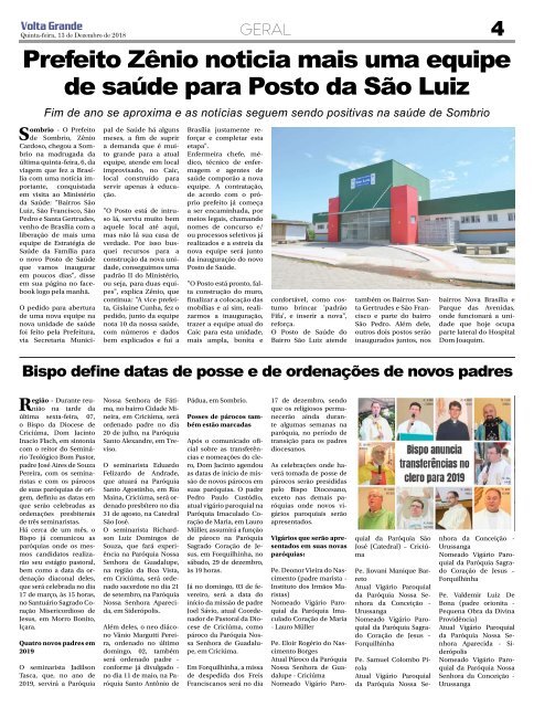 Jornal Volta Grande | Edição 1145 Região
