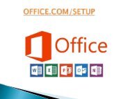How to Unistall office setup   
