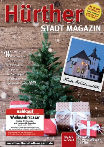 Hürther Stadt Magazin Dezember 2018