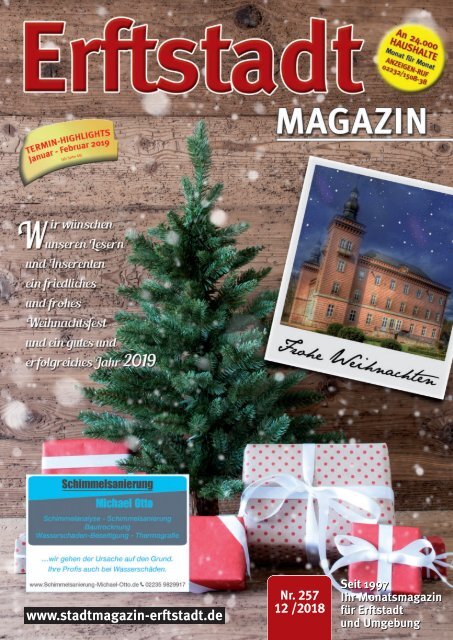 Erftstadt Magazin Dezember 2018