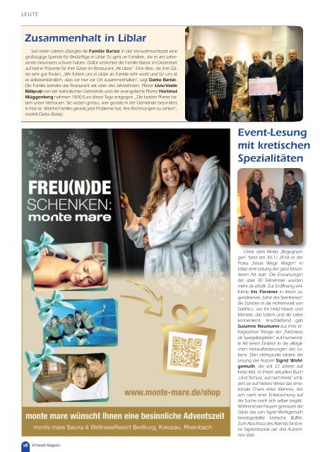 Erftstadt Magazin Dezember 2018