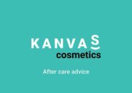 Kanvas After Care Dec 14th 2018