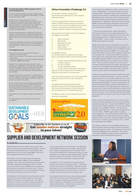 SMME NEWS - NOVEMBER 2018 ISSUE 