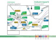 Industriepark KALLE-ALBERT Anfahrtsskizze Nahbereich