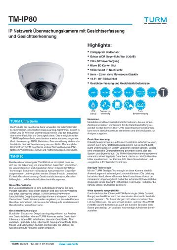 TM-IP80 Datenblatt