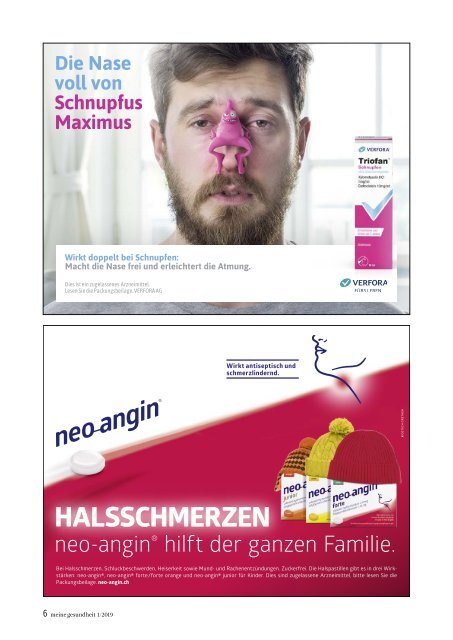 Meine Gesundheit 01.2019