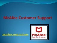 mcafee.com/activate - www.mcafee.com/activate